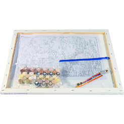 Картина по номерам Белоснежка По водной глади 162-AB