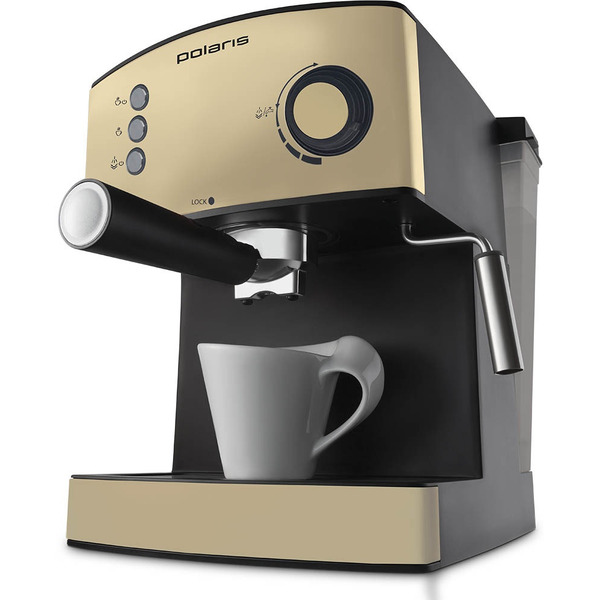 Кофеварка POLARIS PCM1527E Adore Crema (шампань)