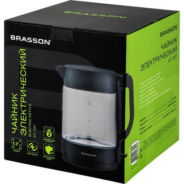 Электрический чайник BRASSON KT-727