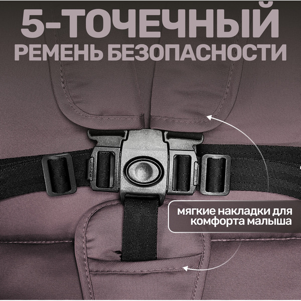 Прогулочная коляска Bubago Duo X Moon Biege BG 194-4