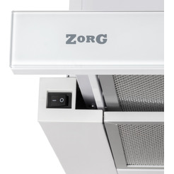Вытяжка кухонная ZORG SLIM 850 60 M WH