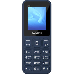Мобильный телефон Maxvi P99 (темно-синий)