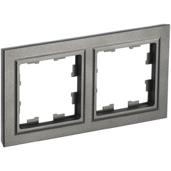 Рамка IEK Brite Brite BR-M22-K37 BRITE (РУ-2-БрШ)