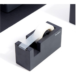 Диспенсер для скотча канцелярский Deli Nusign NS121 (черный)