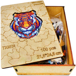 Сувенирный пазл MASTER WOOD Тигр SWPT