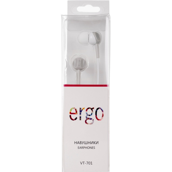 Наушники ERGO VT-701 White