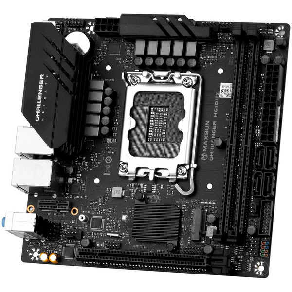 Материнская плата Maxsun Challenger H610 ITX 2LAN V3