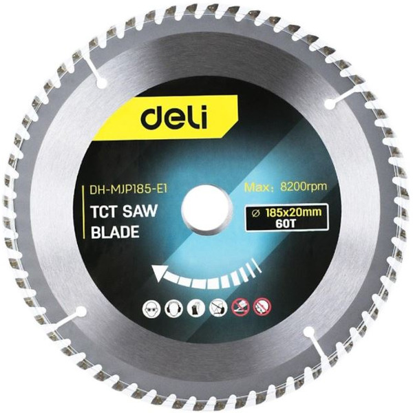 Диск пильный Deli EDH-MJP185-E1