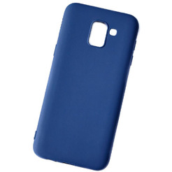 Бампер Bingo Matt TPU для SAMSUNG Galaxy J6 2018 (J600) Синий