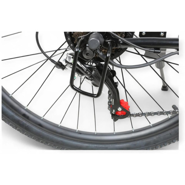 Электровелосипед SameBike VENTURE SB-VENTURE350 (чёрно-серебристый)