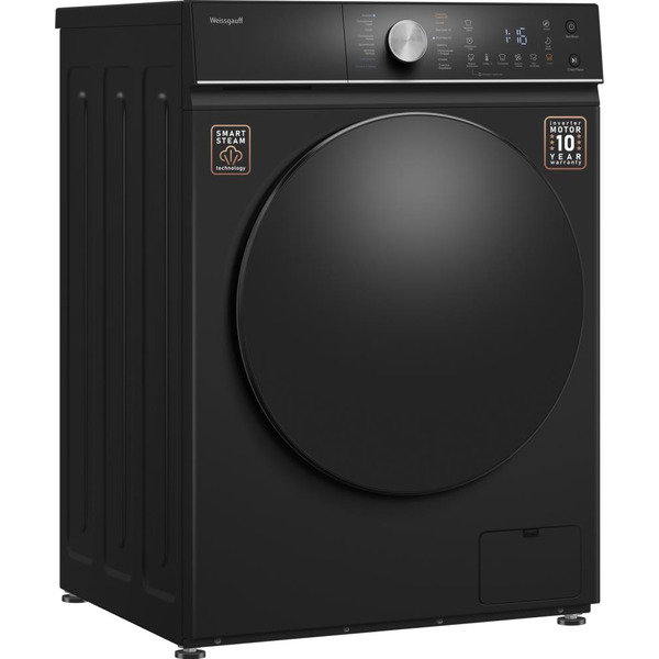 Стирально-сушильная машина Weissgauff WMD 61211 D Inverter Steam Matt Black