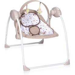 Шезлонг-качалка Lorelli Portofino (бежевый)