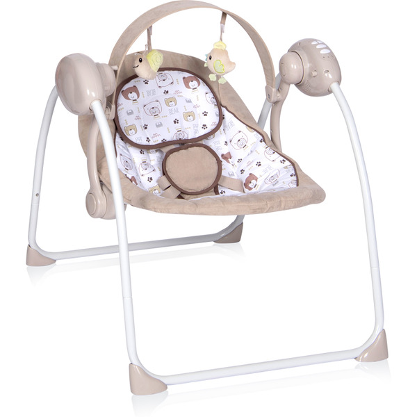 Шезлонг-качалка Lorelli Portofino (бежевый)