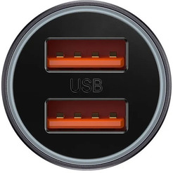 Автомобильное зарядное устройство Baseus CGJM000013 Dark Gray