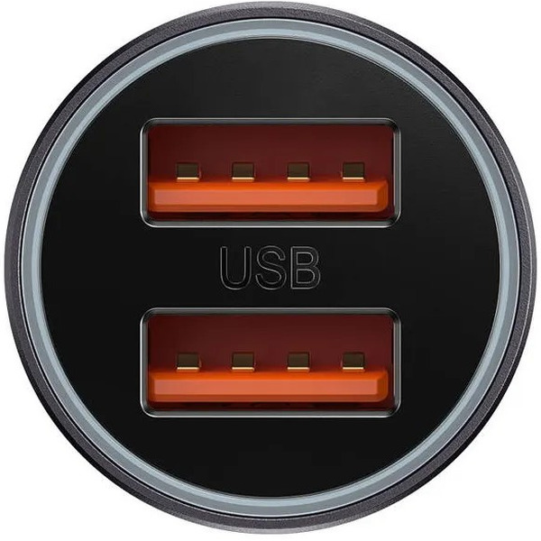 Автомобильное зарядное устройство Baseus CGJM000013 Dark Gray