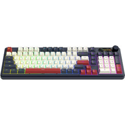 Клавиатура FURYCUBE IP98S PRO (бежевый/темно-синий/бордовый)