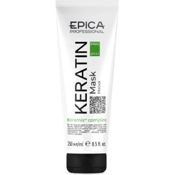 Маска для реконструкции и глубокого восстановления волос EPICA Professional Keratin PRO 250 мл. 91404