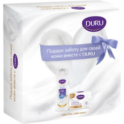 Подарочный набор Duru Гель для душа 250мл + крем-бар 90г