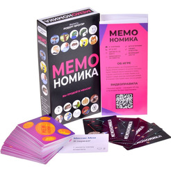 Настольная игра Магеллан Мемономика MAG119918