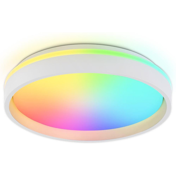 Потолочный светодиодный светильник Ambrella Orbital FZ601 WH/GD (белый/золото)