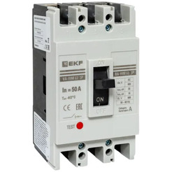 Выключатель автоматический EKF ВА-99М 63/50А 3P 25кА