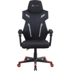 Игровое кресло Oklick 111G (черный/красный)