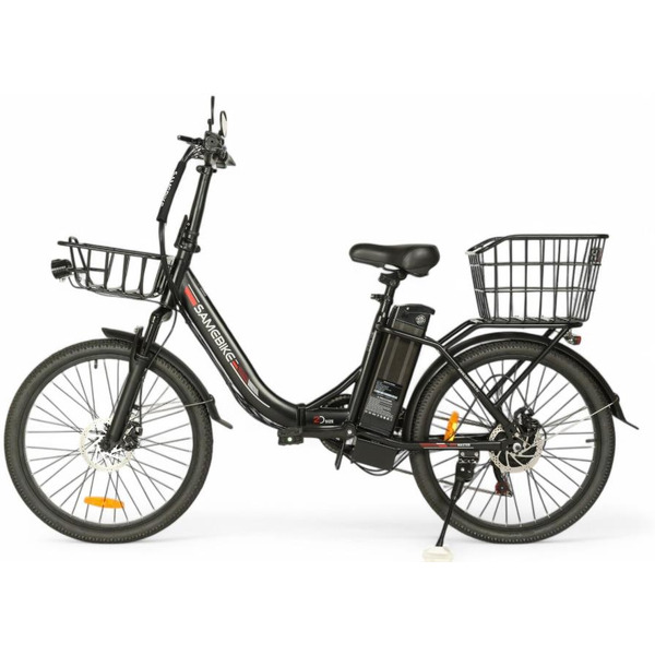Электровелосипед SAMEBIKE City Master MY-E04 (черный)