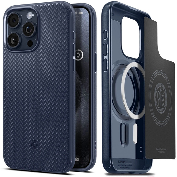 Чехол Spigen Core Armor для iPhone 15 Pro Синий (ACS06737)