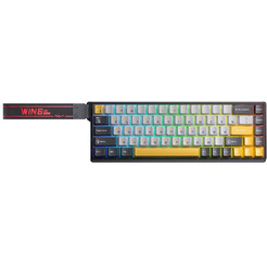 Клавиатура AULA WIN68HE MAX Gray-Black-Orange