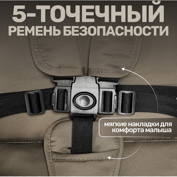 Прогулочная коляска Bubago Duo X BG 194-3 Biege