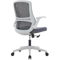 Кресло компьютерное SitZone CH-526B сетка/ткань, серый, крестов. пластик