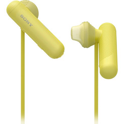 Наушники с микрофоном Sony WI-SP500 (Желтые)
