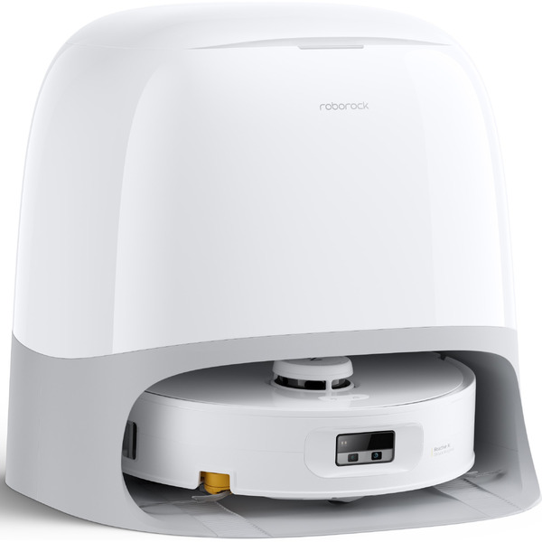 Робот-пылесос Roborock Qrevo Curv 2 Flow (RRE0BEL) QC2F02-02 (белый)