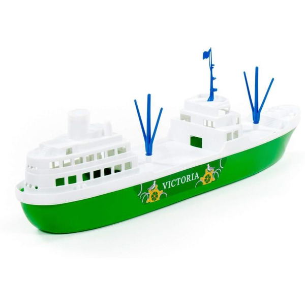 Корабль Полесье Корабль Виктория 56399 (зеленый/белый)