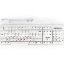Клавиатура Gembird KB-8354U белая