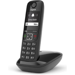 Телефон DECT Gigaset AS690 (черный)
