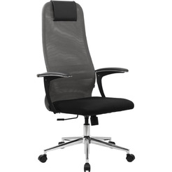 Кресло BRABIX PREMIUM Ultimate EX-801 (черное/серое) 532918