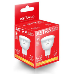 Лампа светодиодная ASTRA MR16 10W 3000K