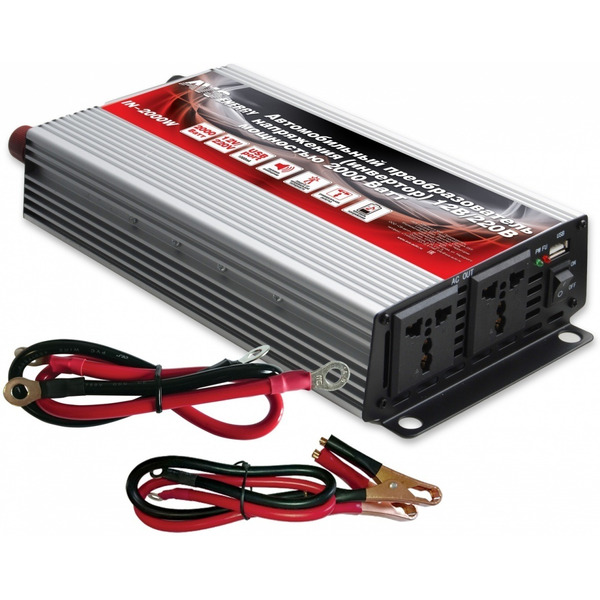 Автомобильный инвертор AVS 12/220V IN-2000W
