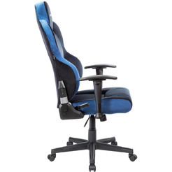 Игровое компьютерное кресло VMMGame Unit Velour Upgrade XD-A-VRBKBE-B23 (черный/синий)