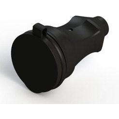 Розетка Systeme Electric MultiSet MST4002BK