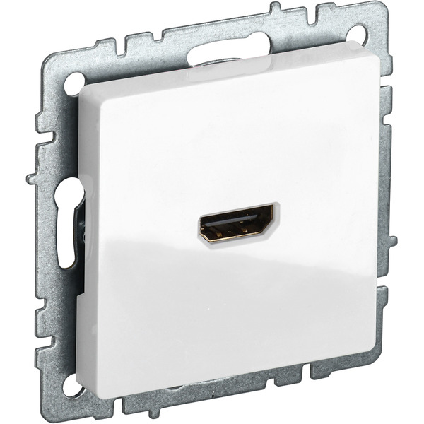 Розетка HDMI IEK Brite РHDMI-0-БрБ