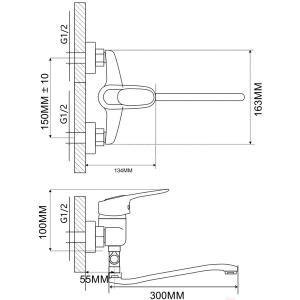 Смеситель Econoce EC0240