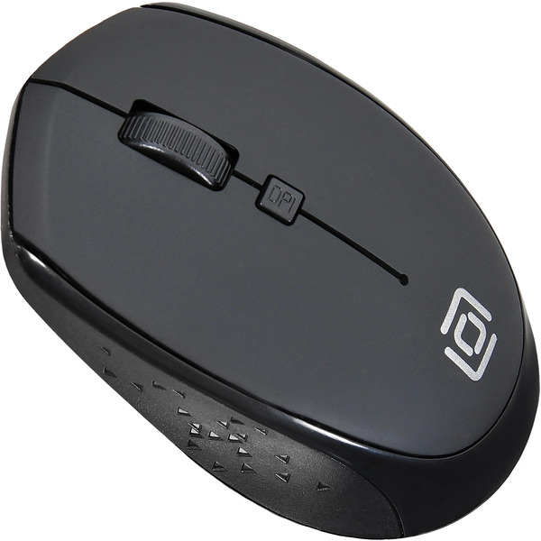 Мышь Oklick 488MW (черный/синий)