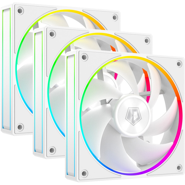 Комплект вентиляторов для корпуса ID-Cooling AF-127-ARGB-W TRIO