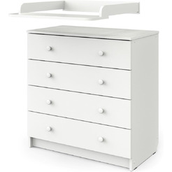 Комод пеленальный Атон Odin (белый)