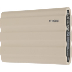 Внешний накопитель Samsung T7 Shield 2TB (бежевый)