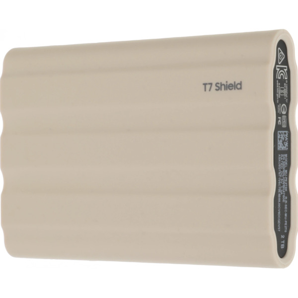 Внешний накопитель Samsung T7 Shield 2TB (бежевый)