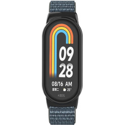 Ремешок Bingo Nylon для Xiaomi Mi Band 8 Серый