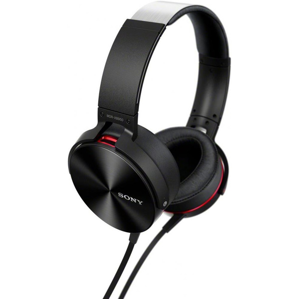 Наушники полноразмерные Sony  eXtra Bass MDR-XB950AP Black